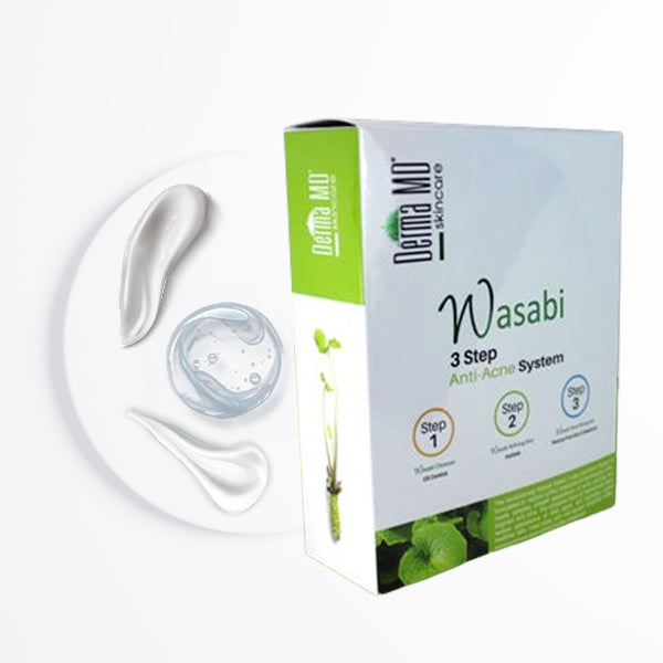 Wasabi 3 step acne kit