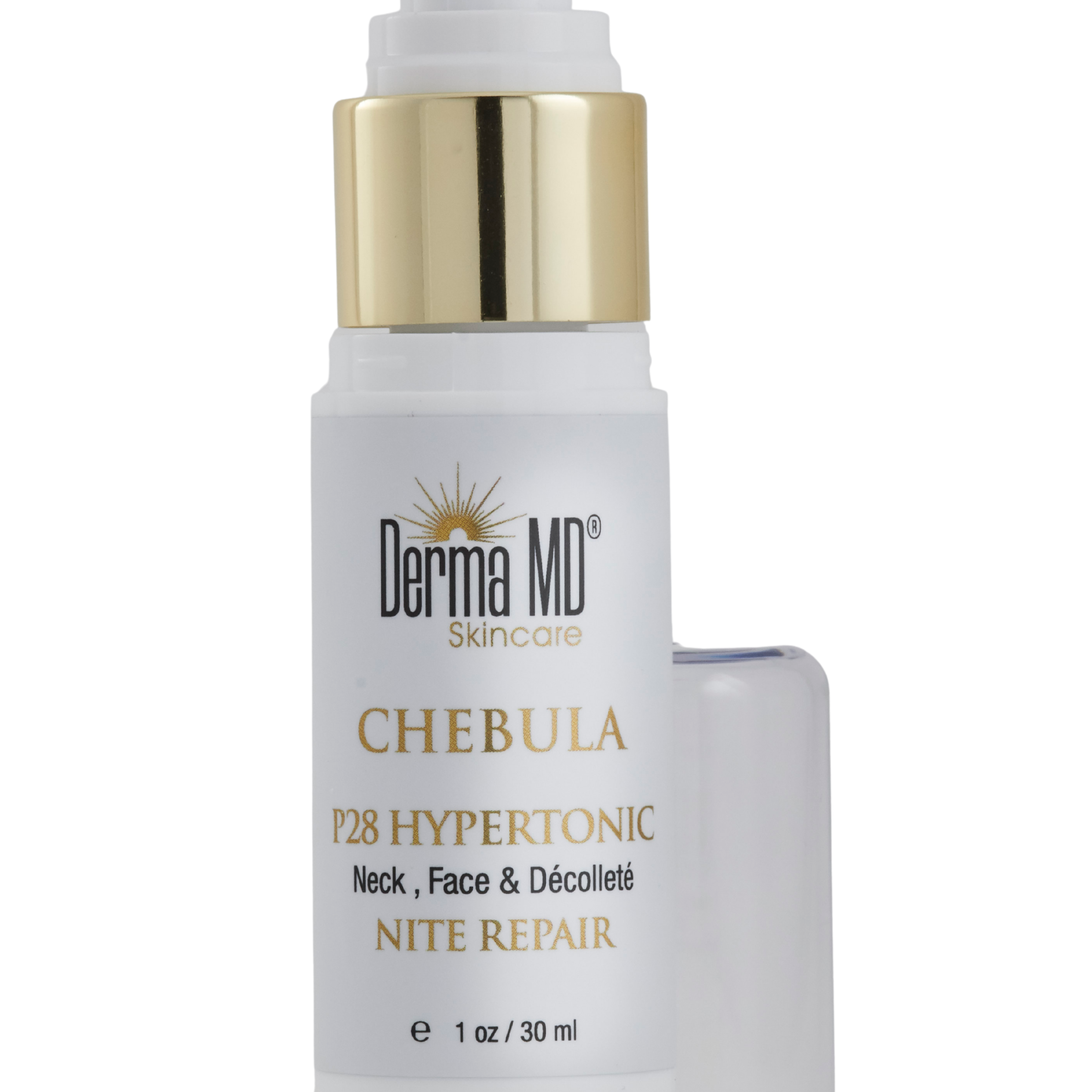 Chebula P28 Hyper Tonic Face and Neck Cream by dermamdskincarewholesale, showing the jar with cream and product label.